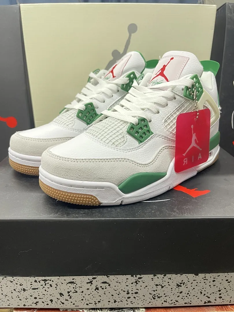 Air Jordan 4 'Sb Blanco Verde'
