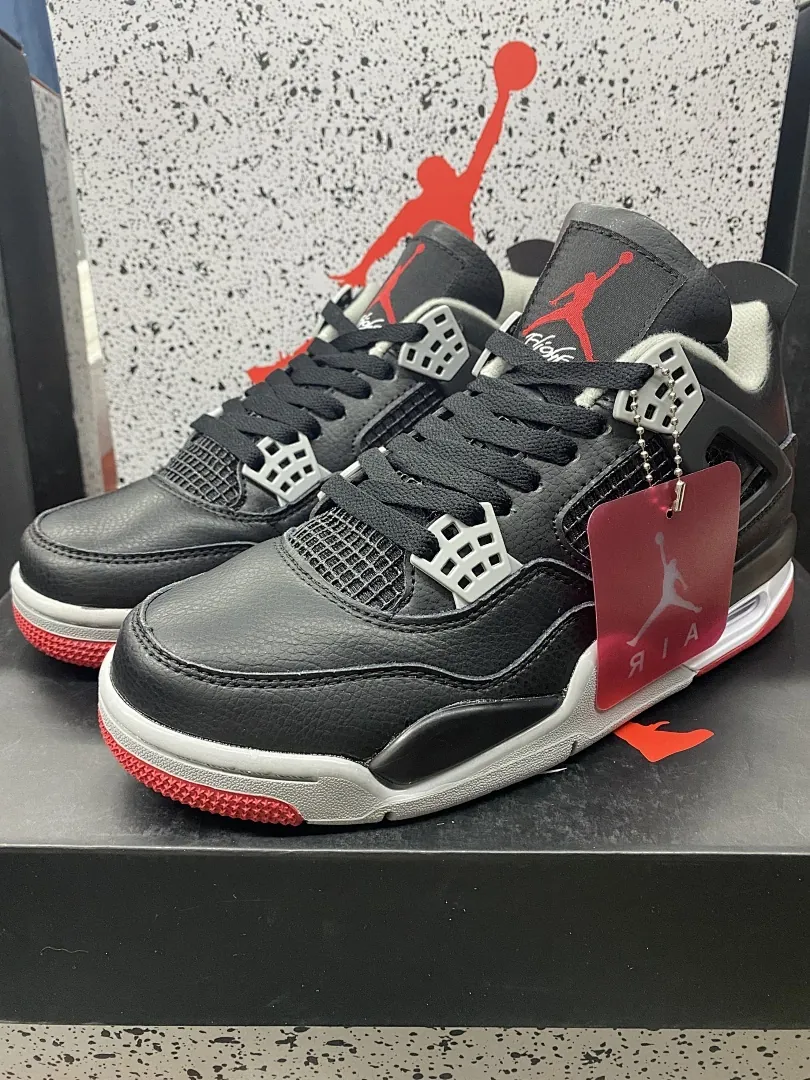 Air Jordan 4 'Negro Rojo'