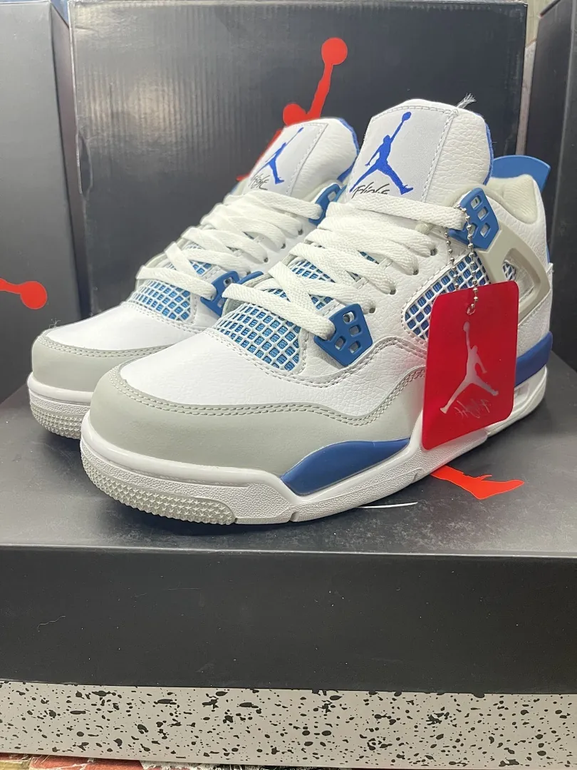 Air Jordan 4 'Blanco Azul'