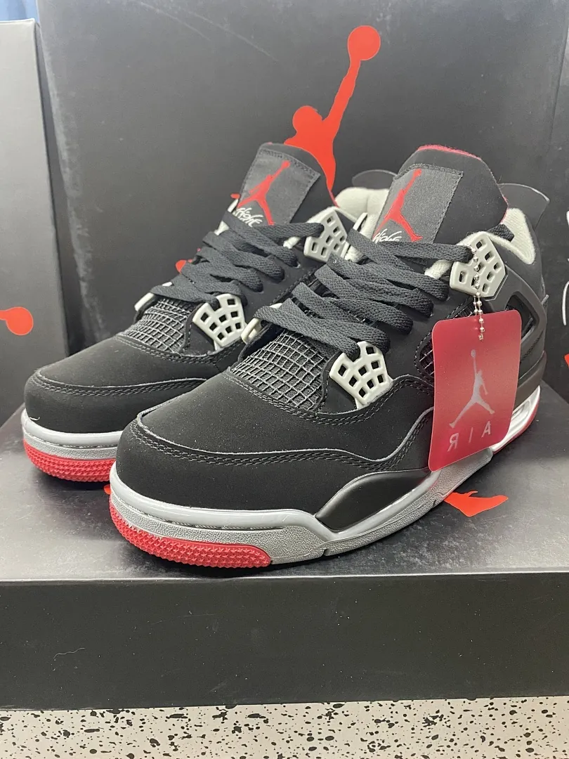 Air Jordan 4 'Negro Rojo'